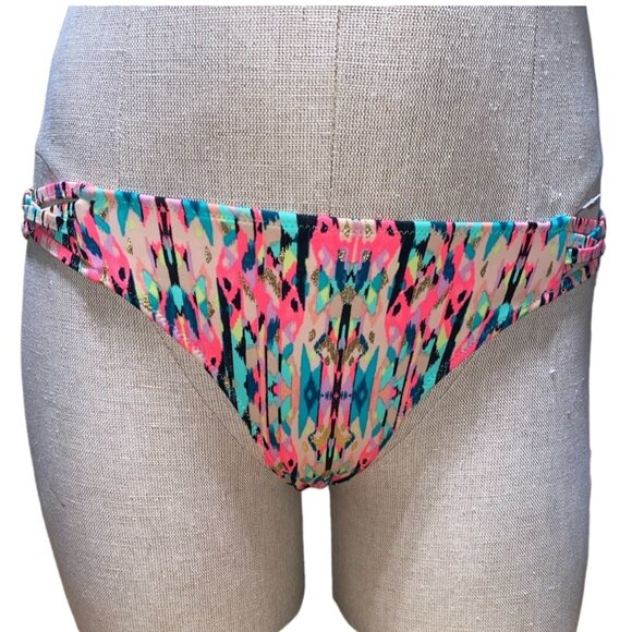 Shade and Shore Swimwear S Bottom Women Southwest Design Pattern - Picture 1 of 5